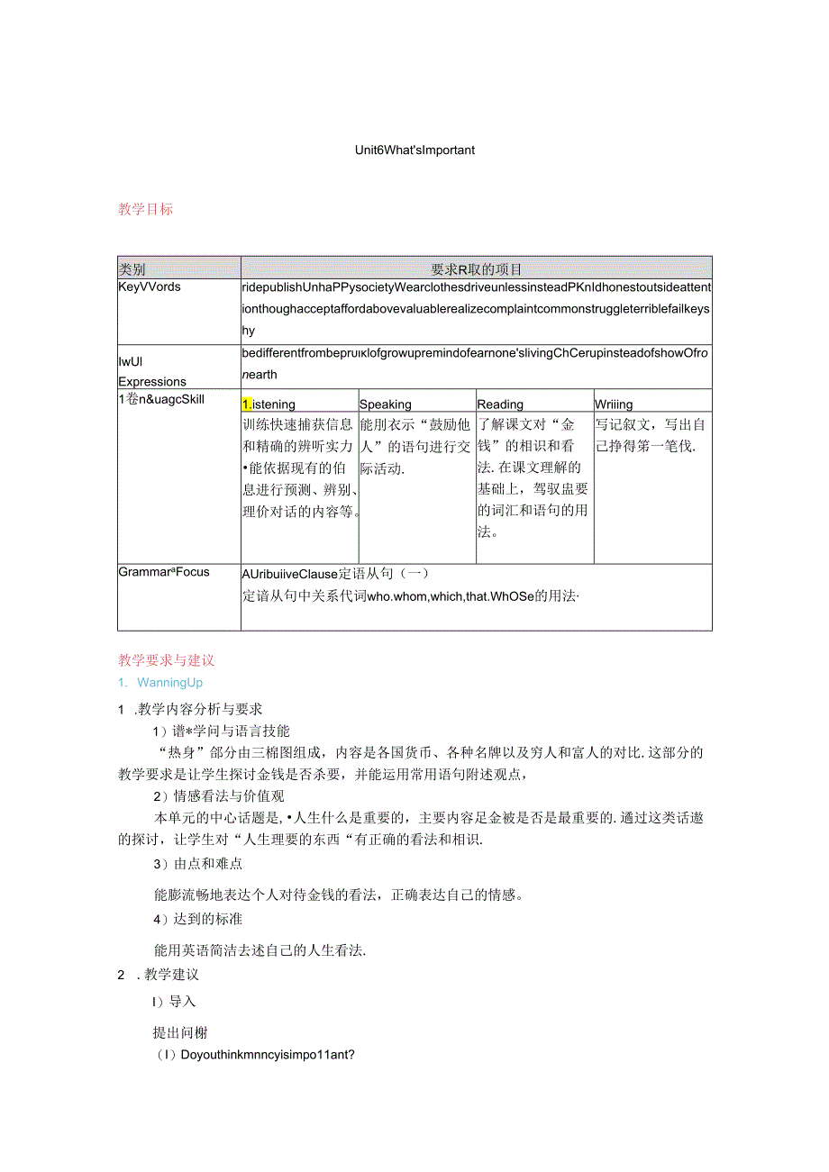 Unit6--What-is-important.docx_第1页