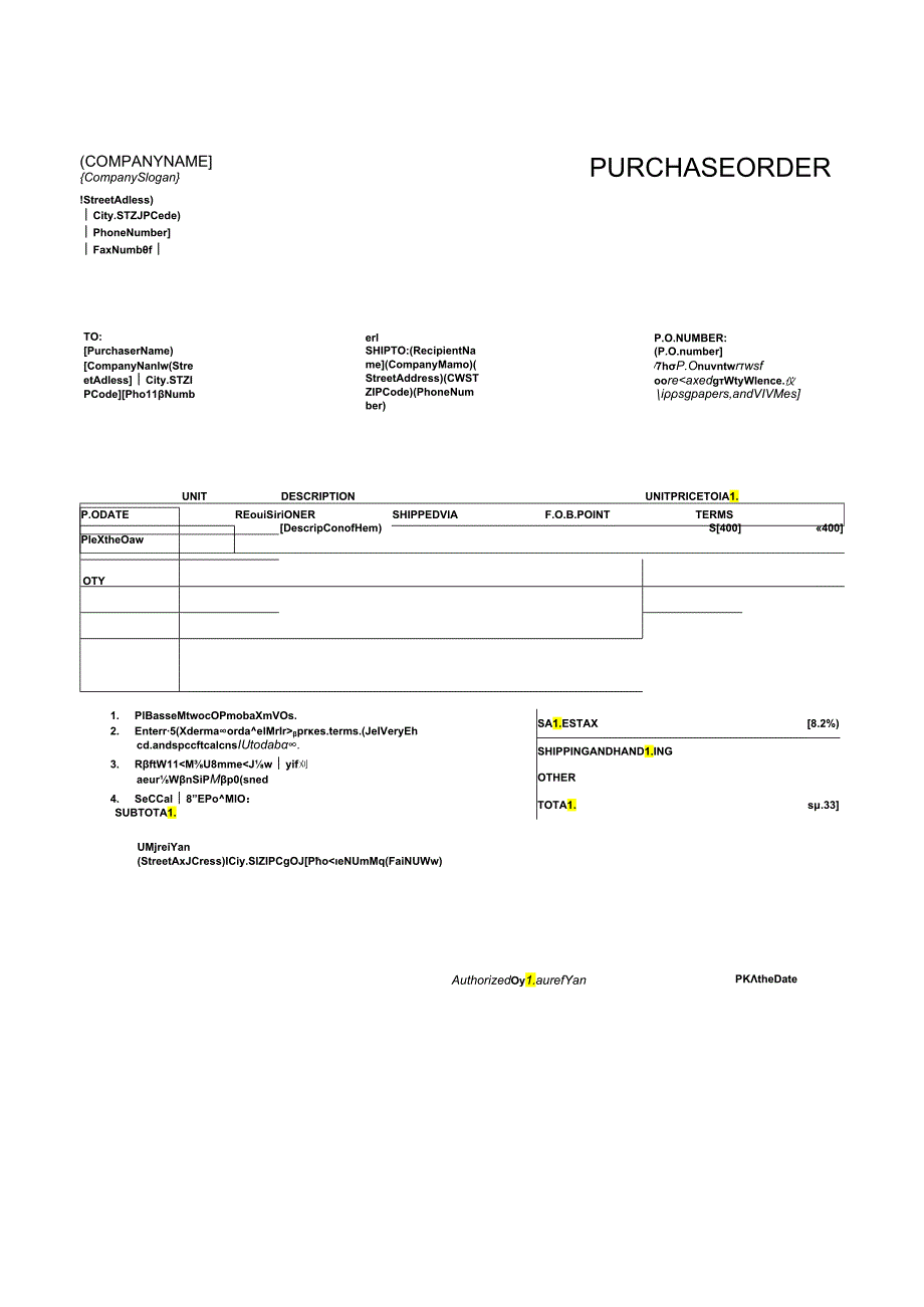 采购订单英文版模板01.docx_第1页