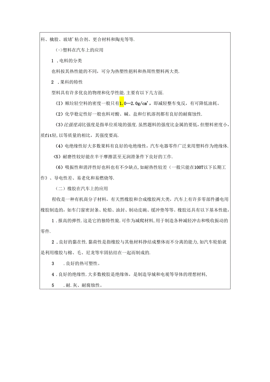 项目三 任务二 车身常用非的金属材料.docx_第2页