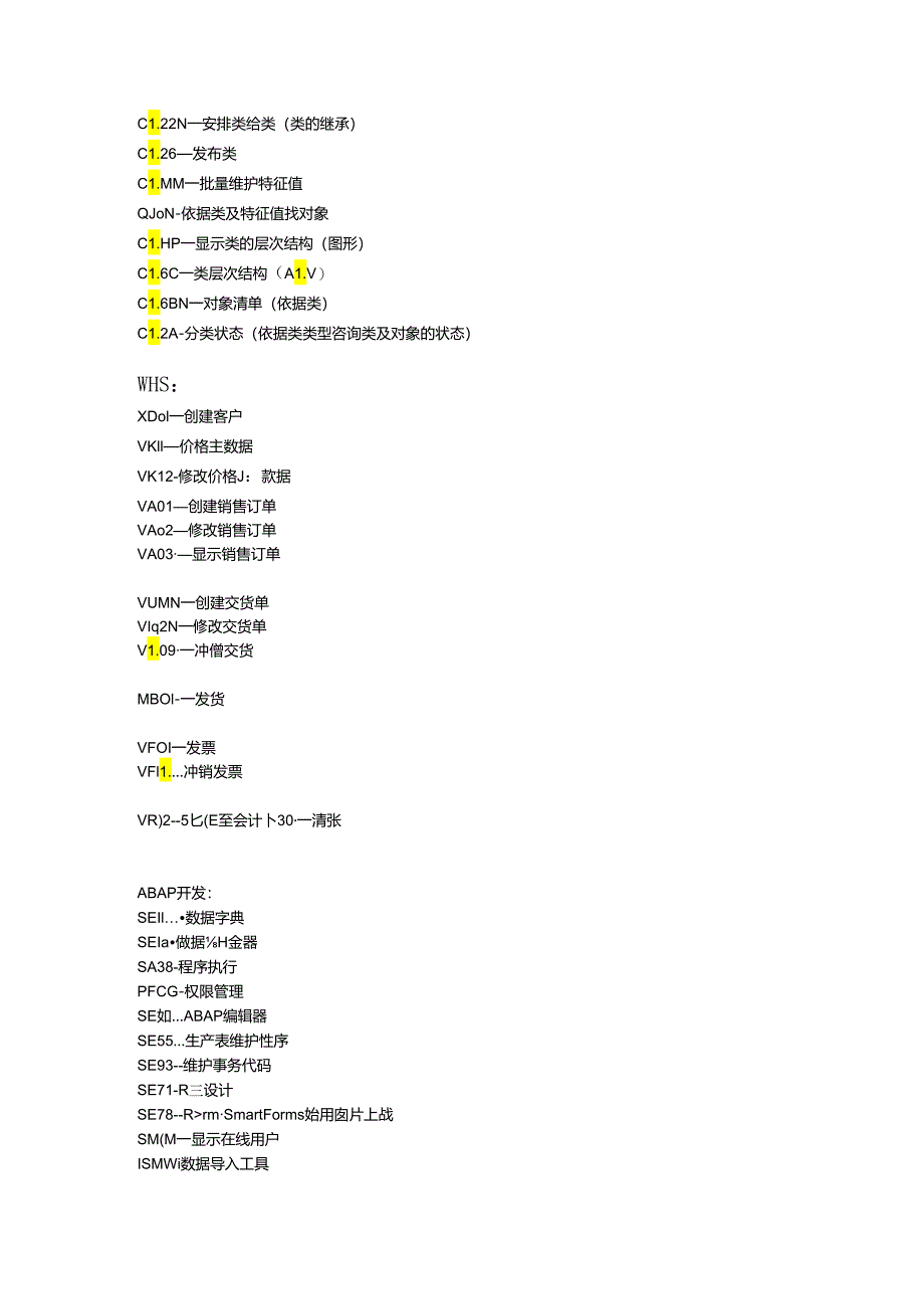 SAP事务码大全超实用无基础可学会解决方案计划解决.docx_第3页