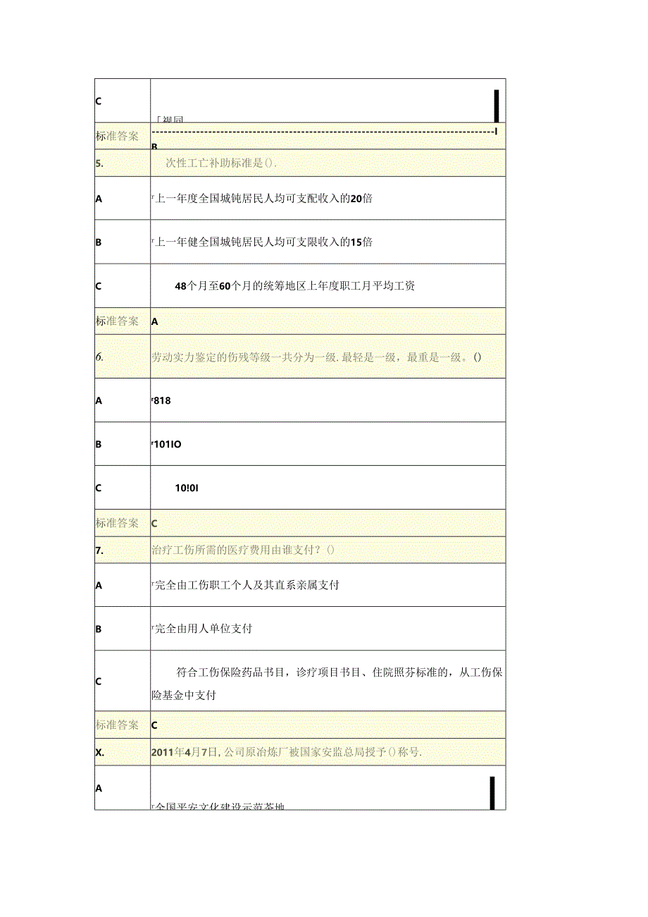 2024热电公司全员安全培训在线自主考试单选题.docx_第2页