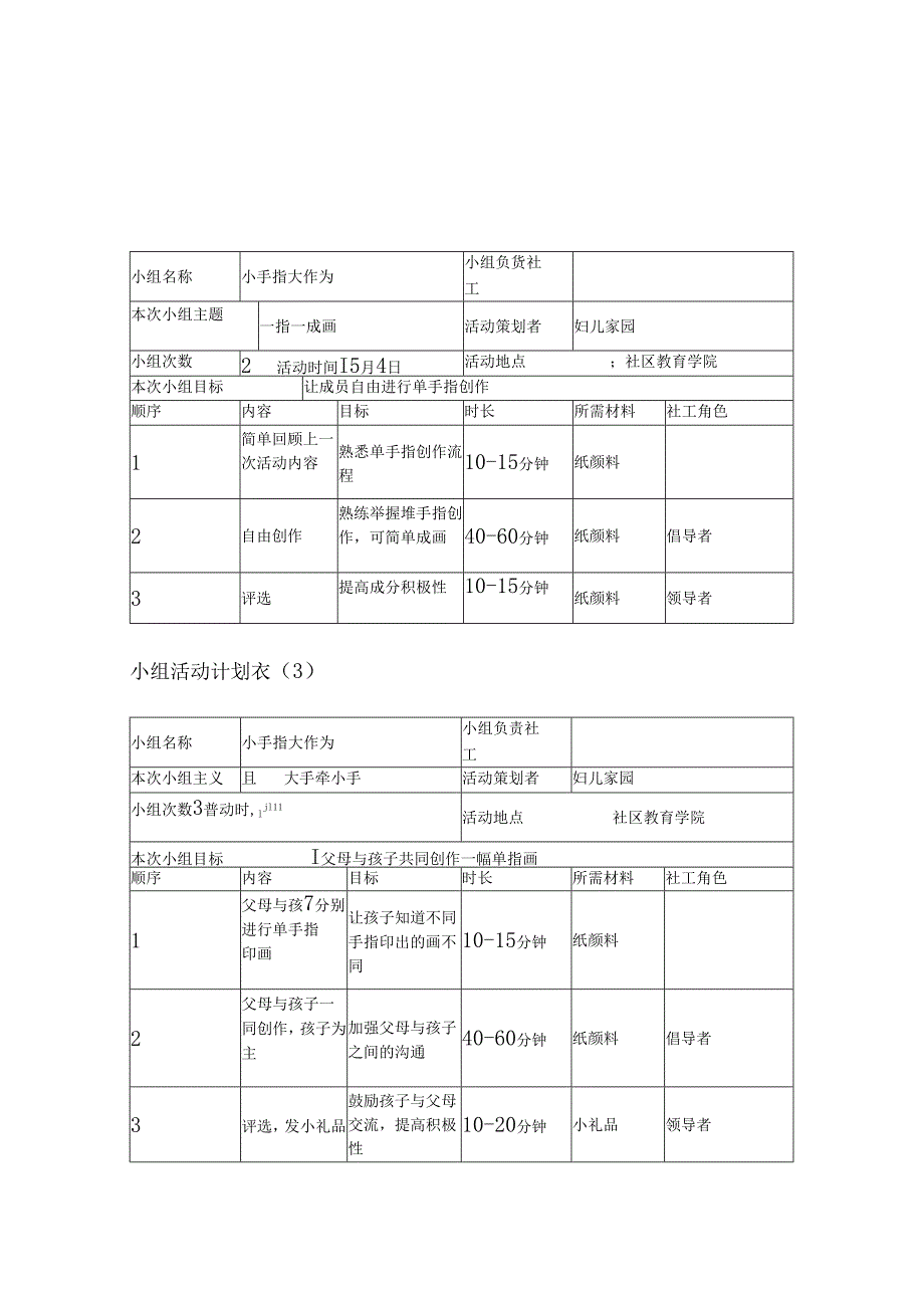 手指画小组教学计划书和教案（完整版）.docx_第3页