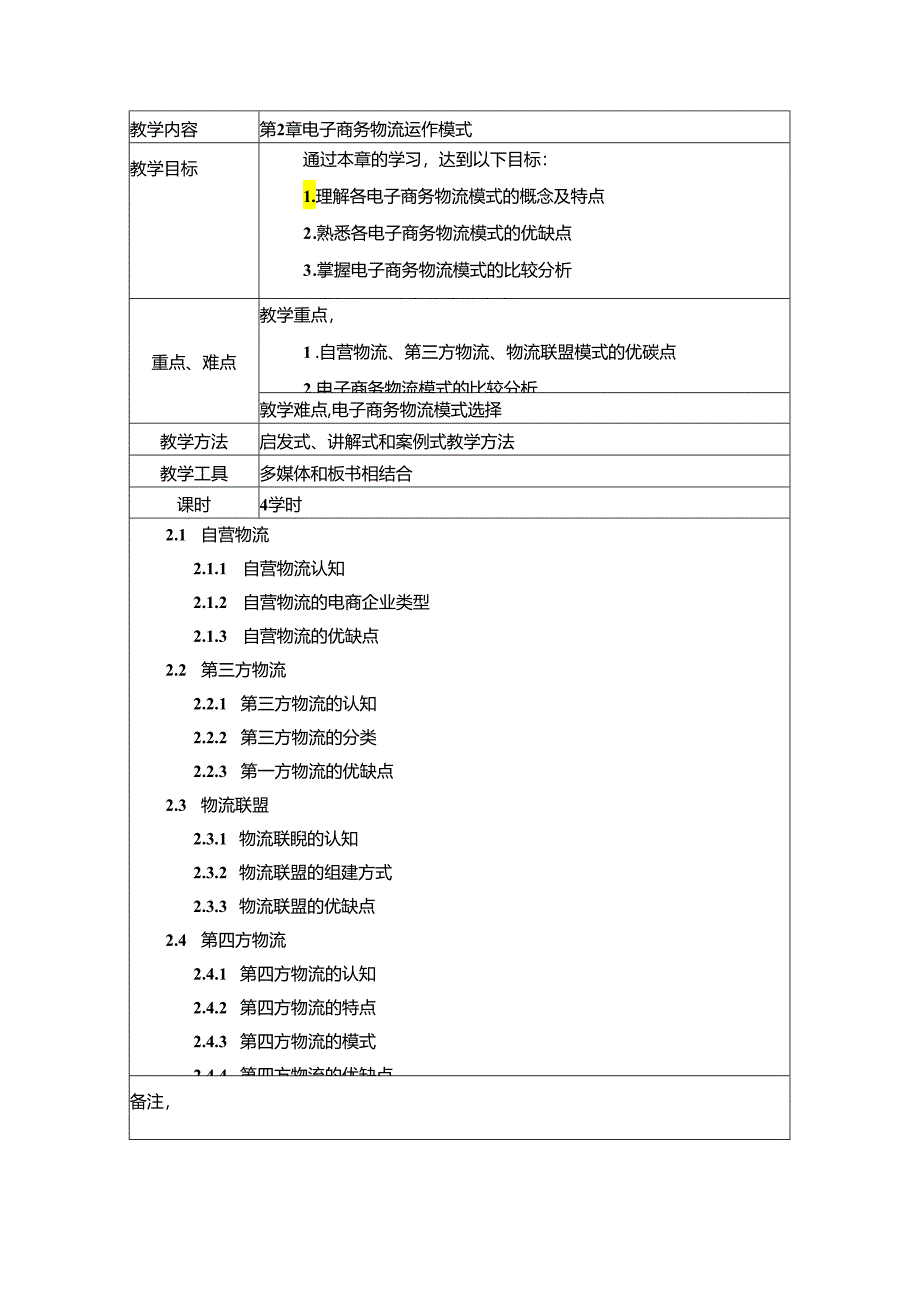 《电子商务物流》电子教案.docx_第2页