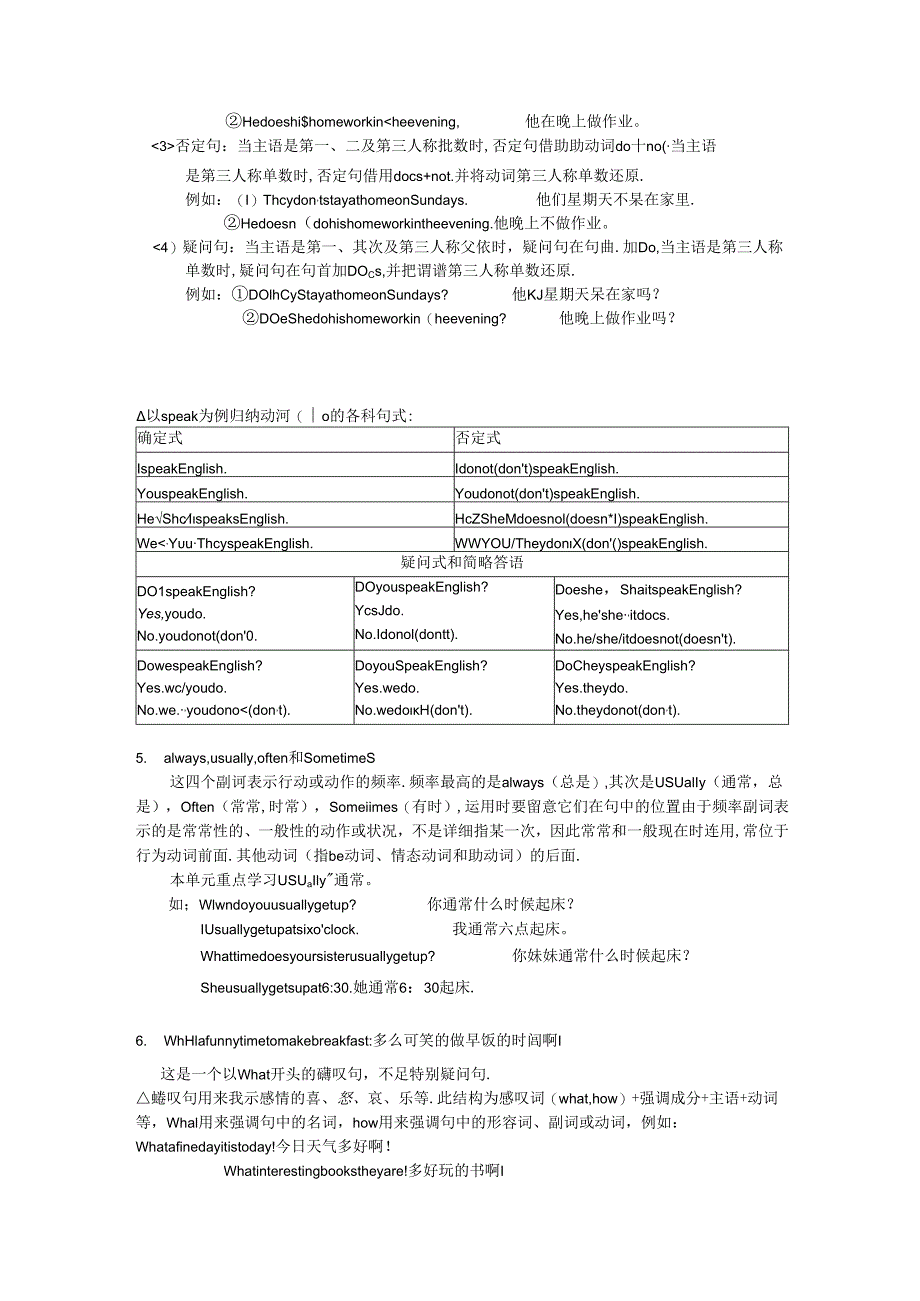 Unit1 What time do you go to school 知识点.docx_第3页