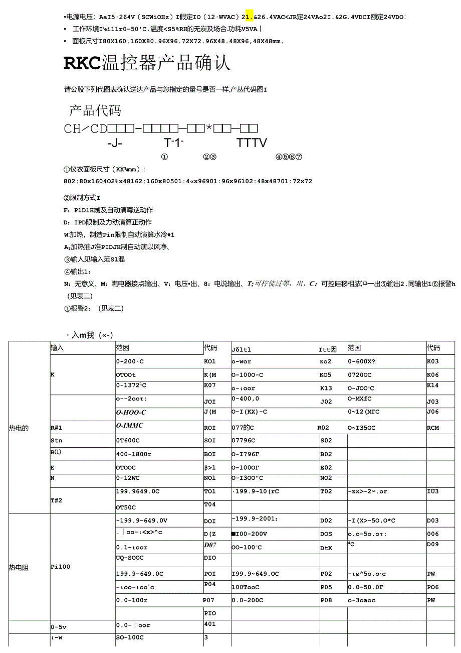 RKC温控器---REX-C700模板.docx_第3页