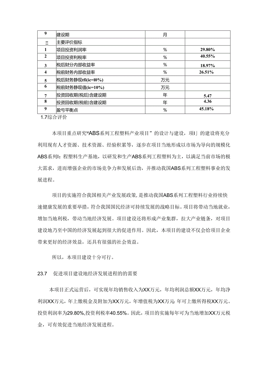 ABS系列工程塑料项目可行性研究报告编写格式说明(模板套用型文档).docx_第2页