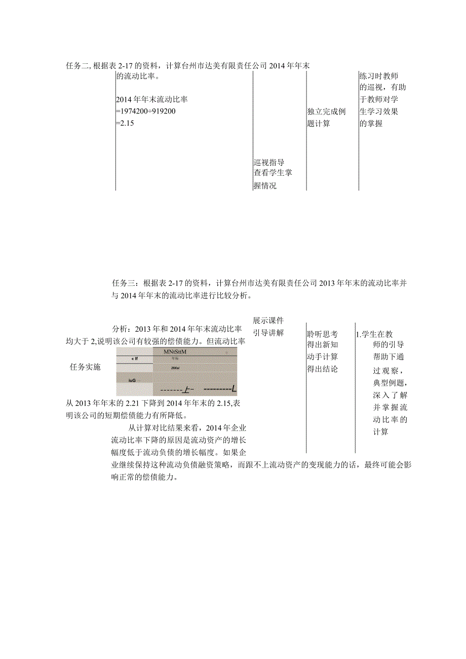 公开课流动比率教案（张如婷）.docx_第3页