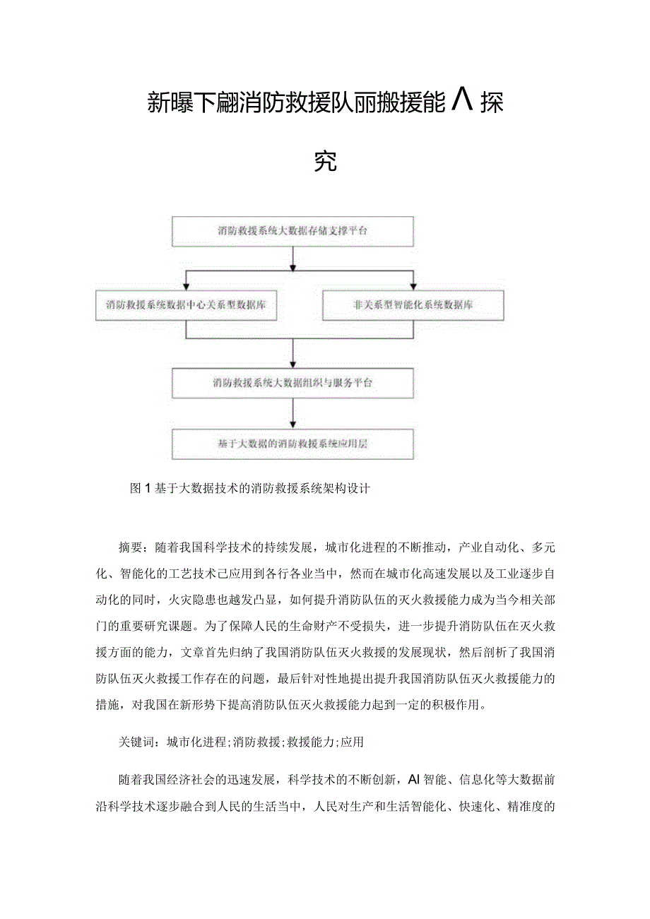 新形势下提升消防救援队伍灭火救援能力探究.docx_第1页