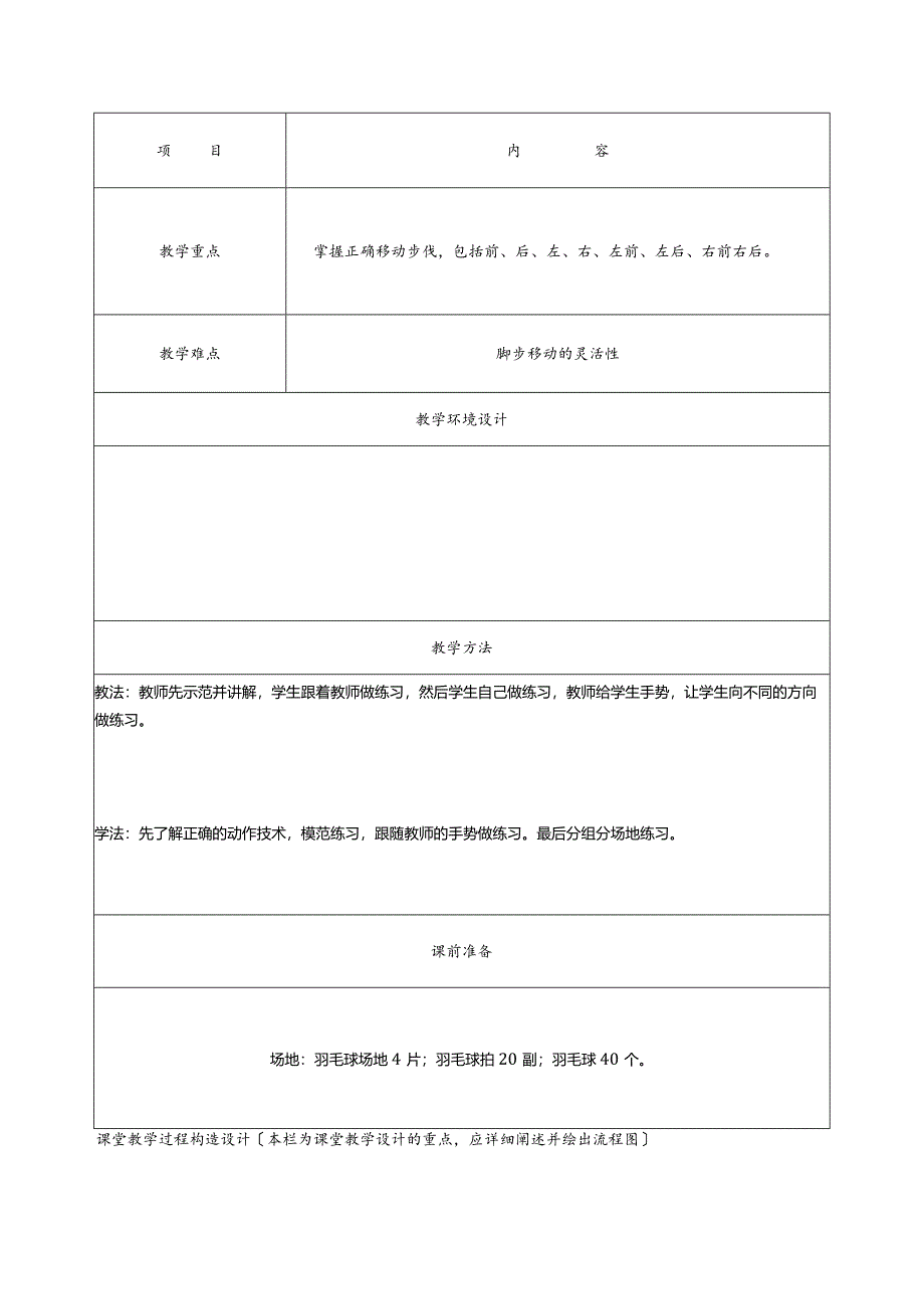 羽毛球基本移动步伐教（学）案.docx_第2页