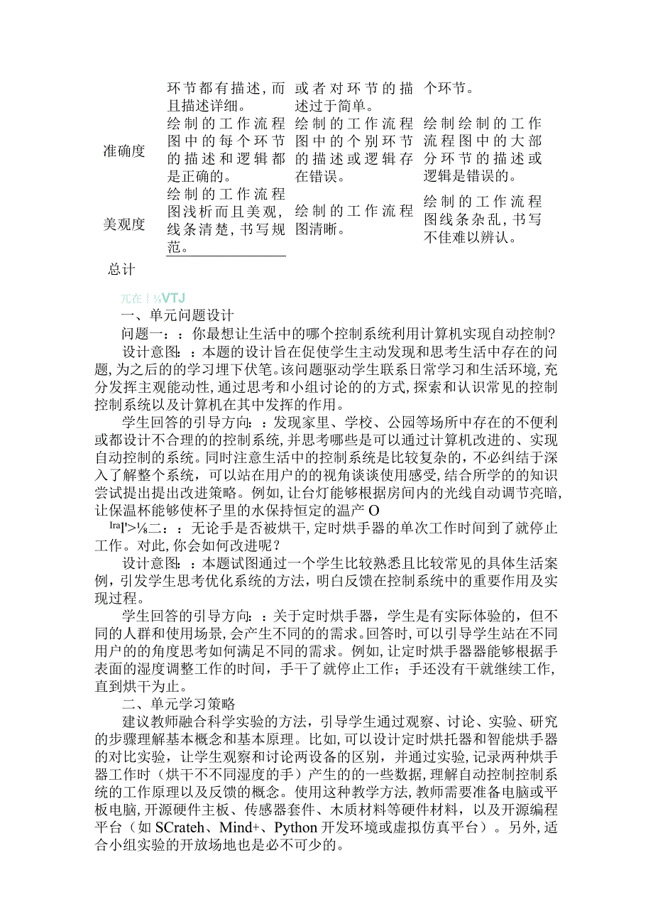 第一单元控制系统中的反馈单元教学设计六下信息科技浙教版.docx_第3页