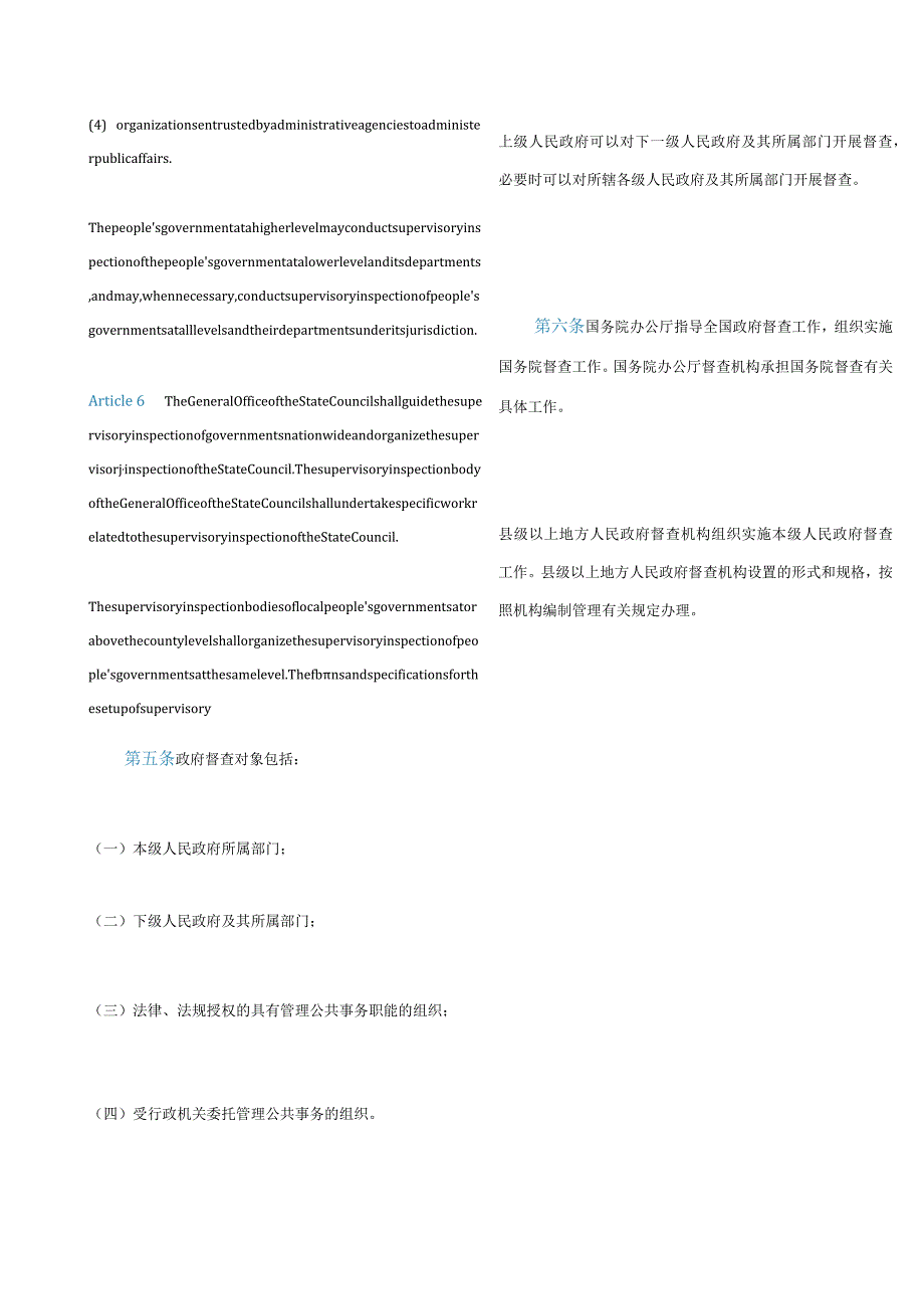 中英对照2021政府督查工作条例.docx_第3页
