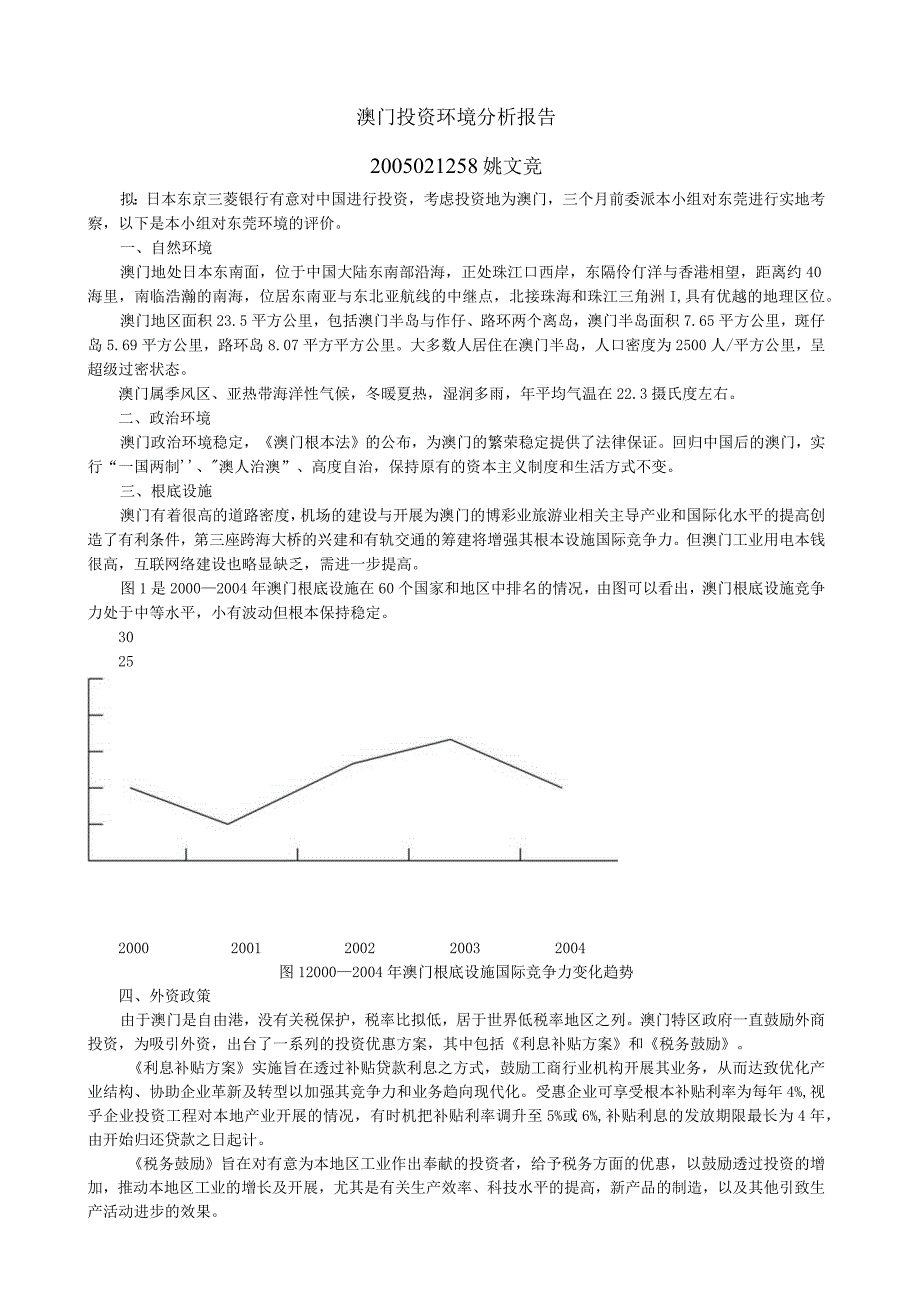 澳门投资环境分析报告.docx_第1页