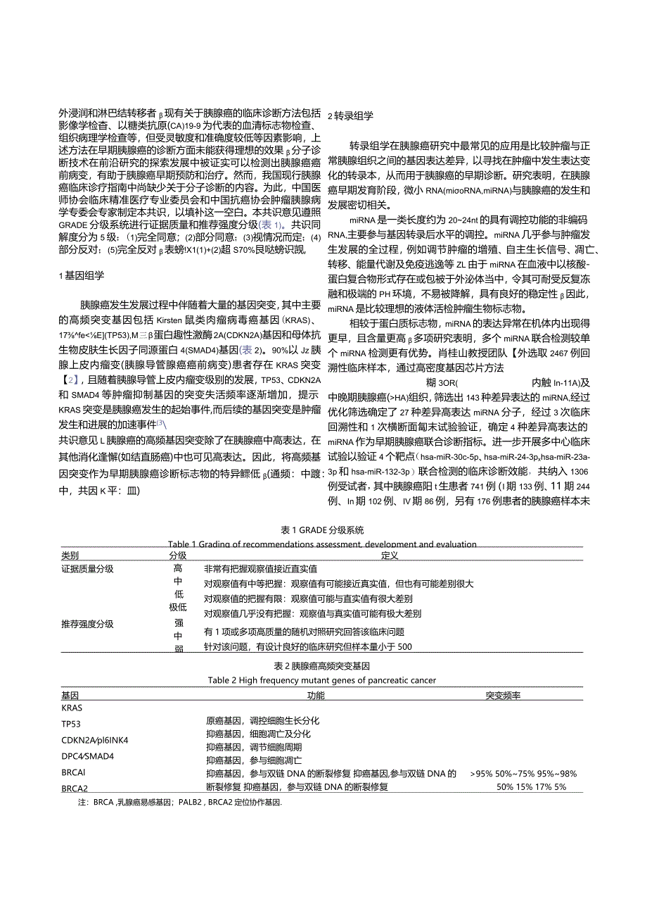 早期胰腺癌分子诊断专家共识（2023年版）.docx_第2页