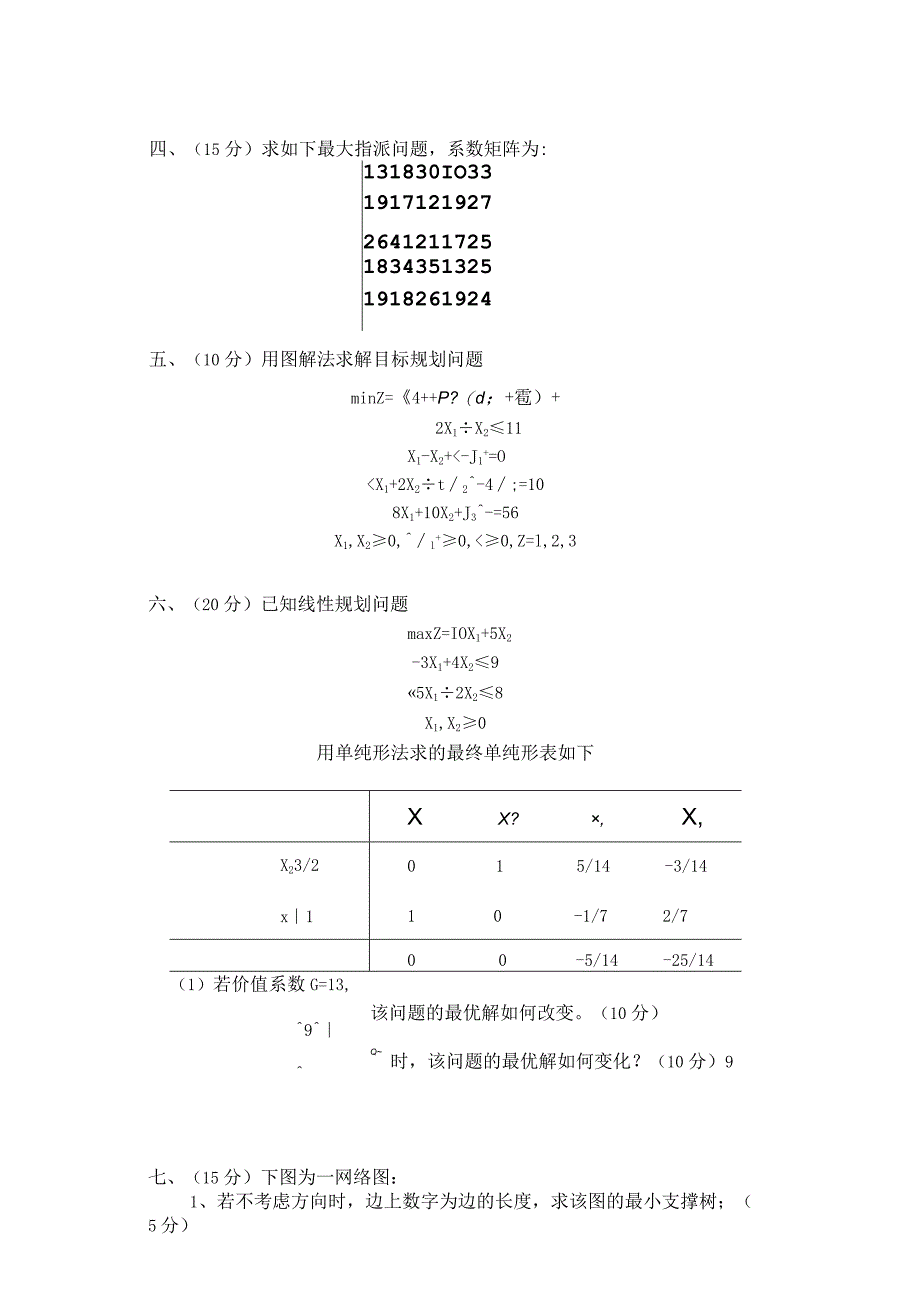 物流运筹学试卷学卷6.docx_第2页