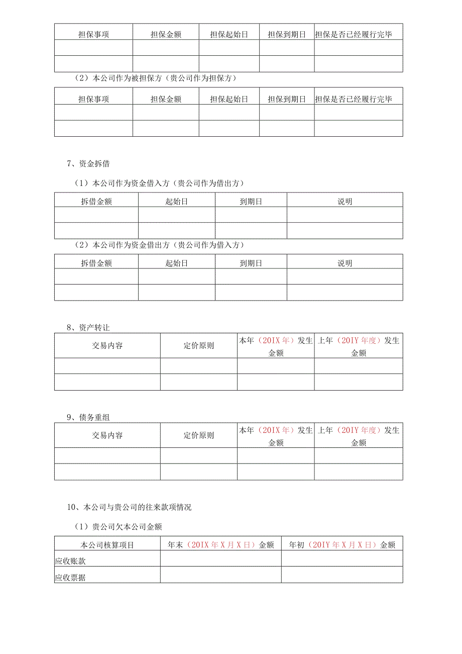 企业关联交易询证函.docx_第3页