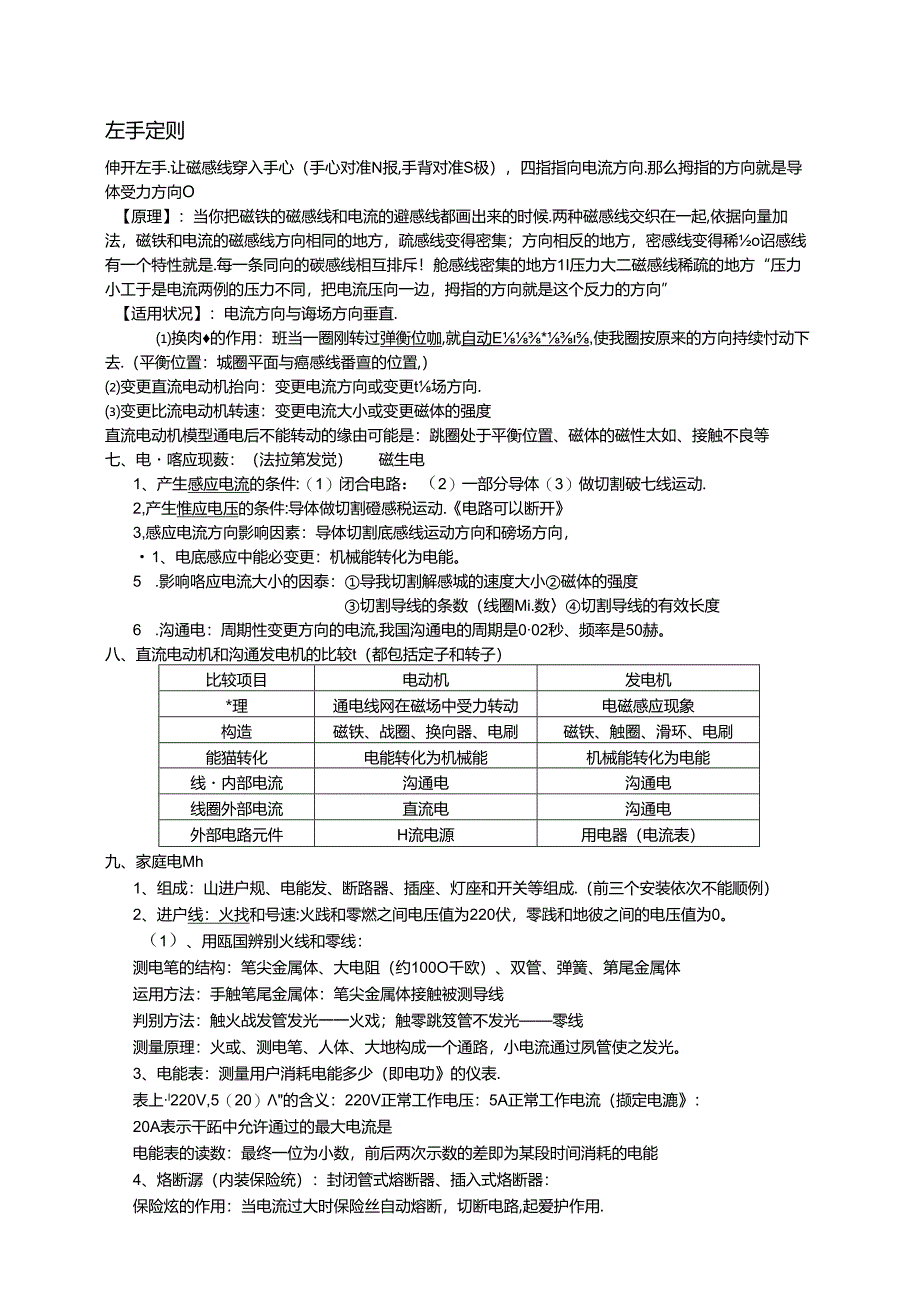 2024浙教版八年级下册科学期末复习提纲.docx_第2页