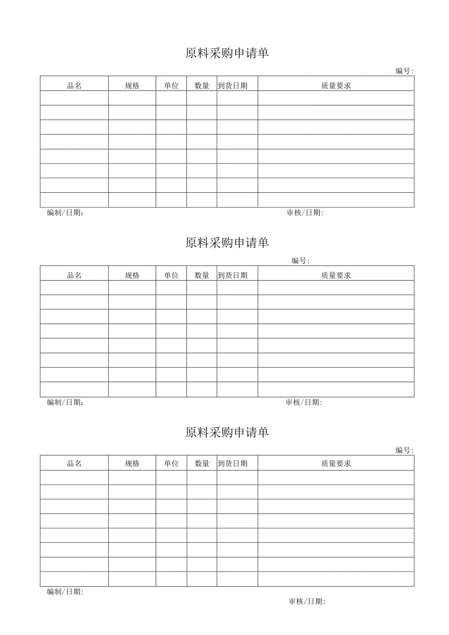 原料采购申请单.docx_第1页