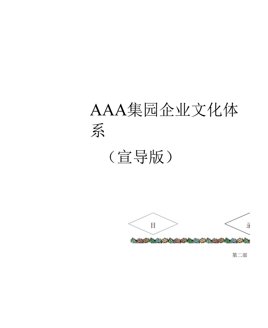 X著名企业顾问为X集团企业设计的理念文化体系.docx_第1页