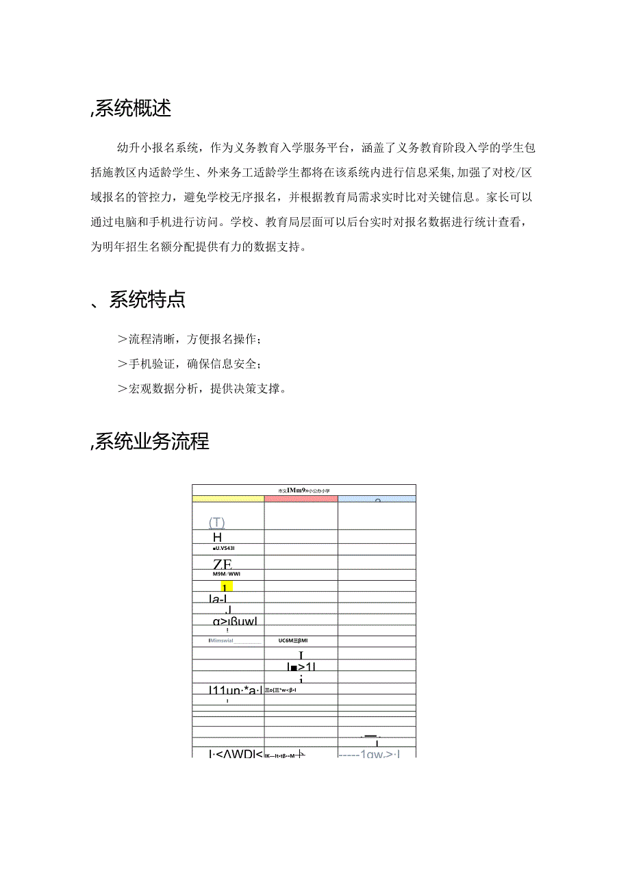 幼升小报名系统 网上报名系统产品方案.docx_第1页