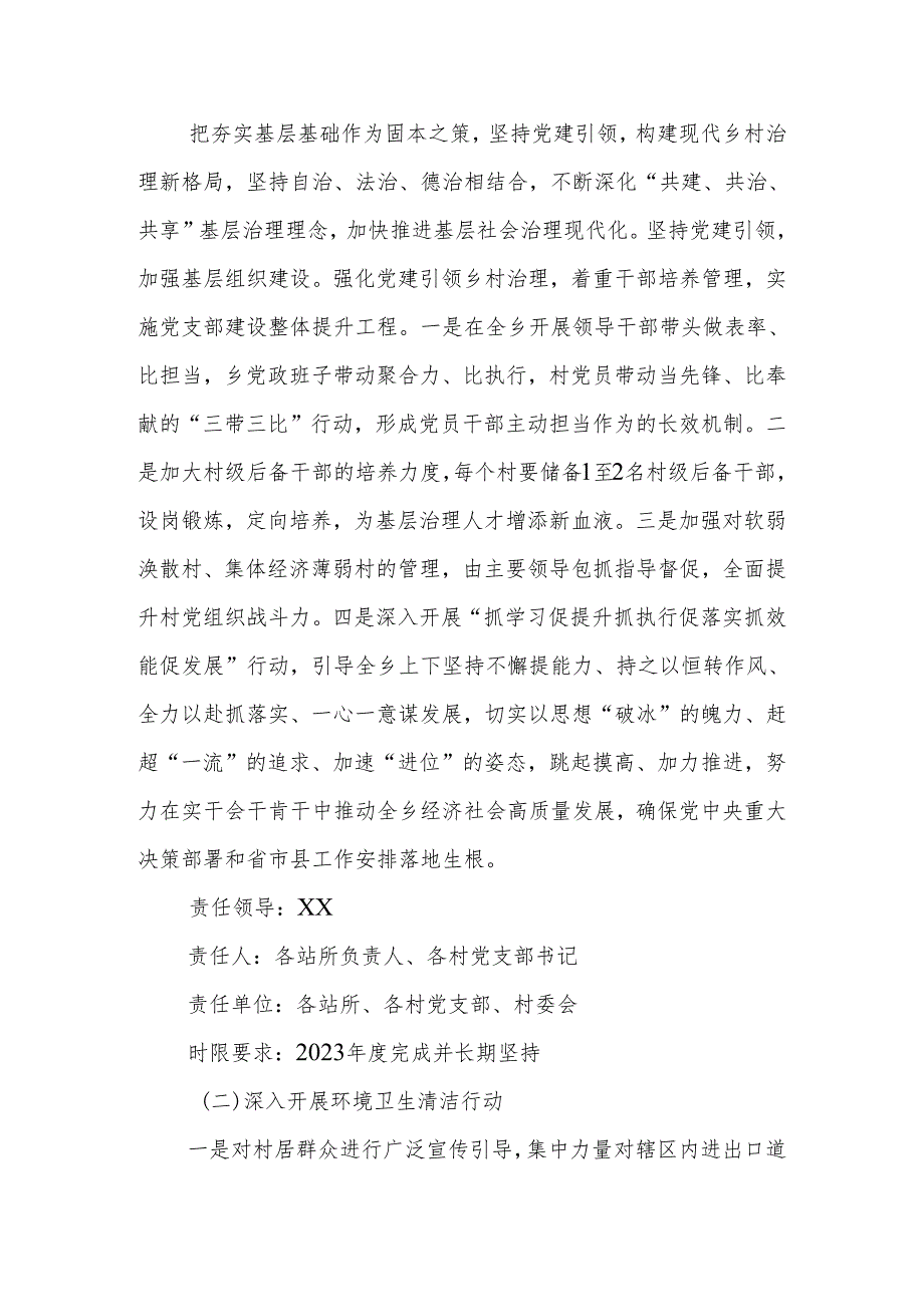 XX乡乡村治理工作实施方案.docx_第2页