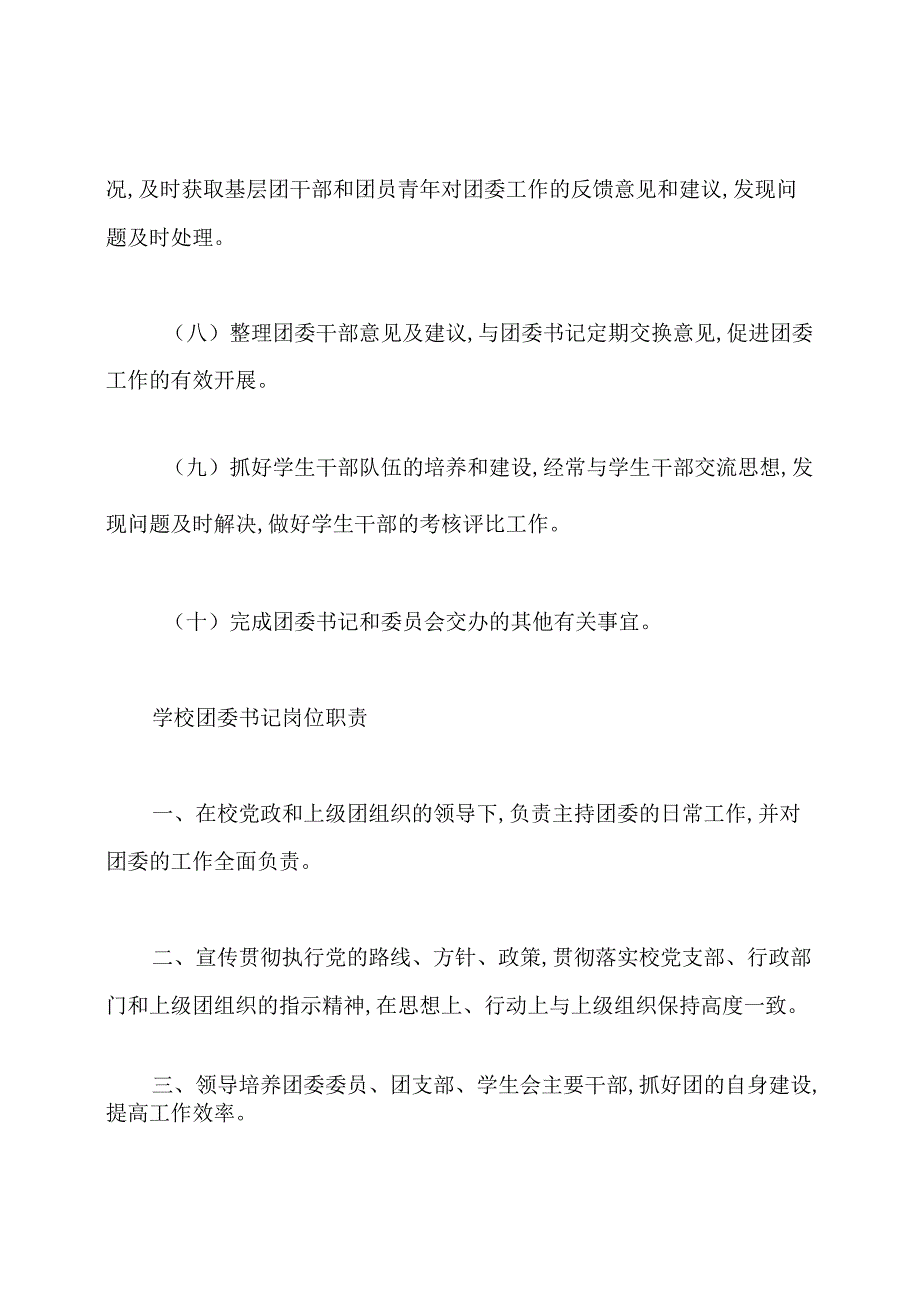 学校团委副书记岗位职责.docx_第2页