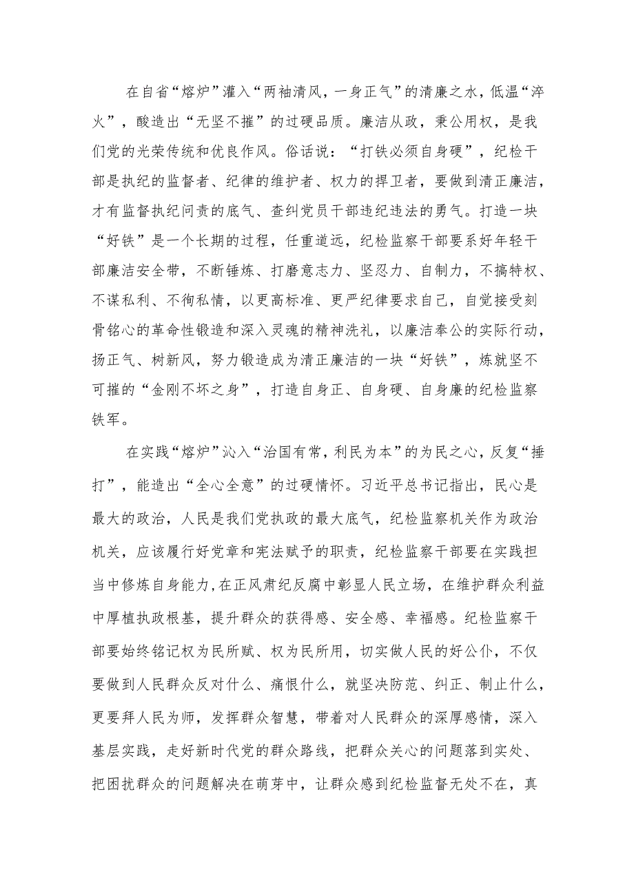 (七篇)党纪学习教育搞清楚党的纪律规矩是什么弄明白能干什么、不能干什么专题研讨发言材料（精选版）.docx_第3页