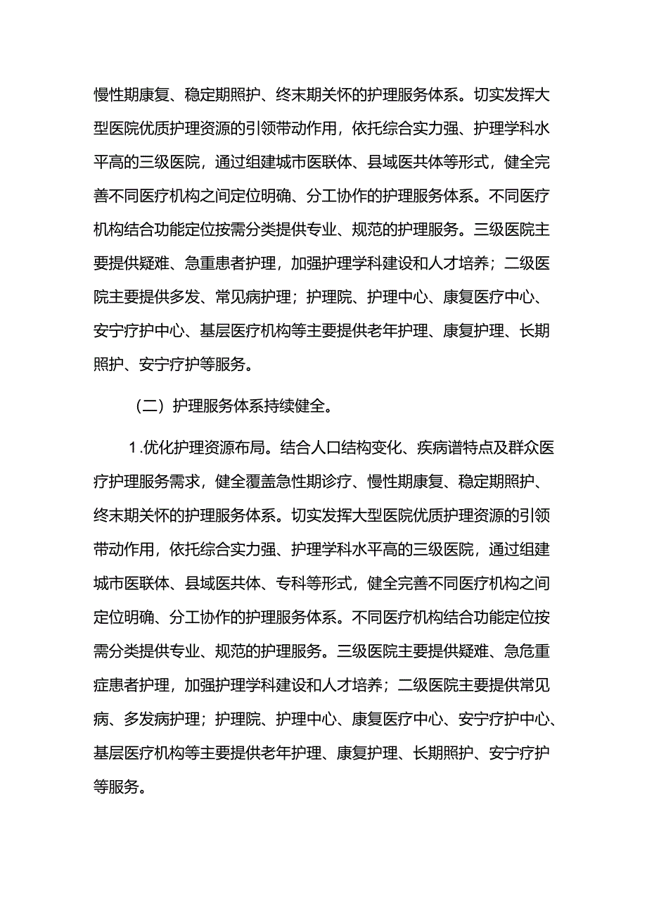 护理服务事业发展规划进展评估报告.docx_第2页