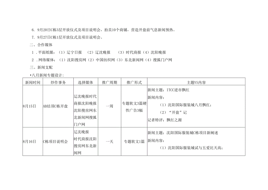 沈阳国际服装城2024年8-9月推广软文及新闻计划方案.docx_第2页