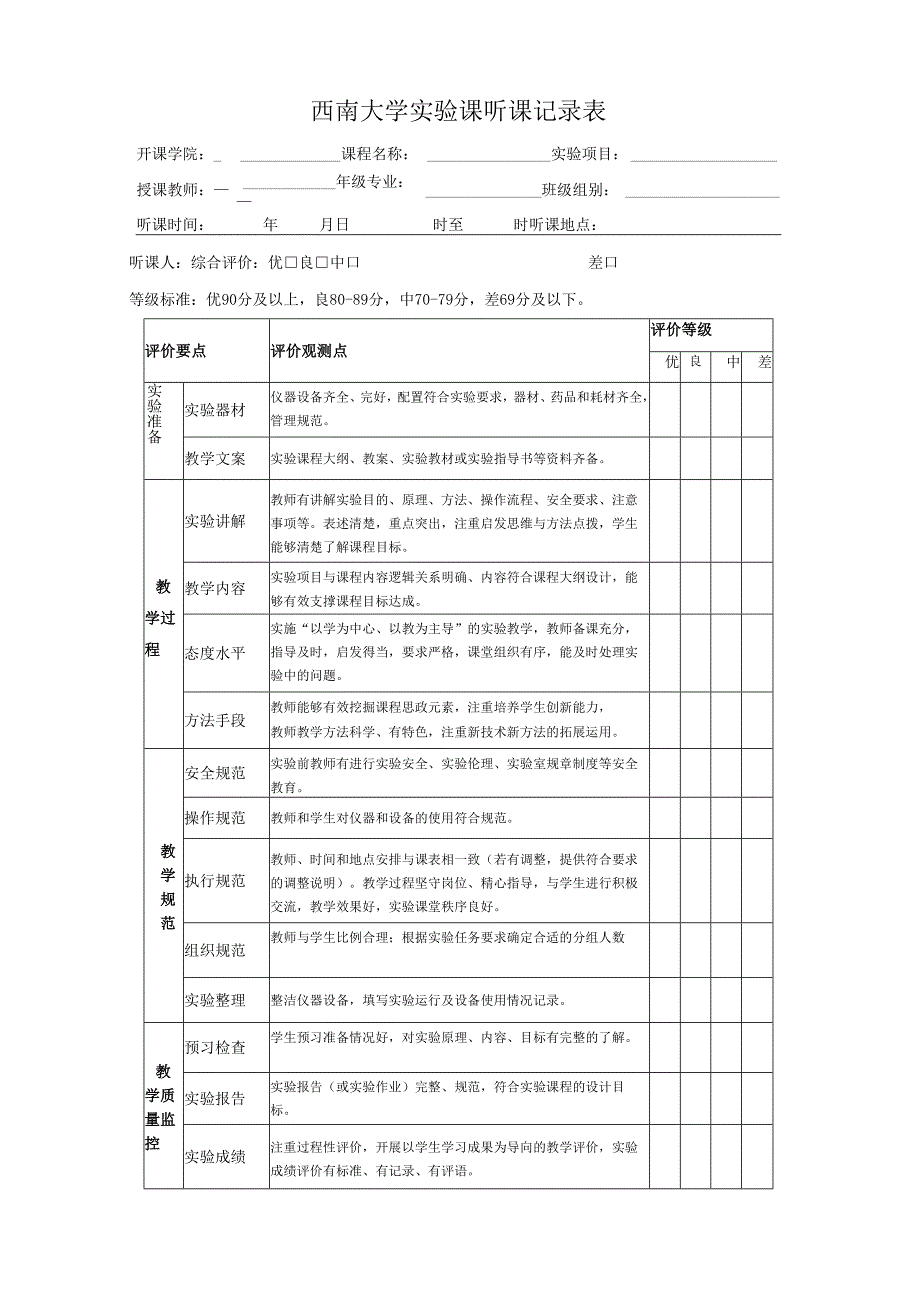 听课记录表.docx_第1页