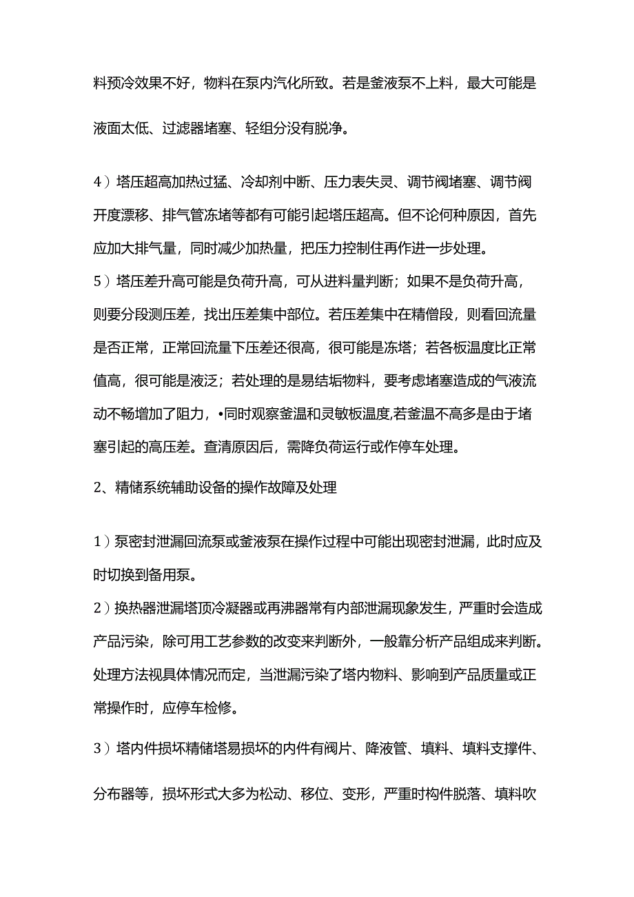 精馏设备常见的操作故障与处理.docx_第2页