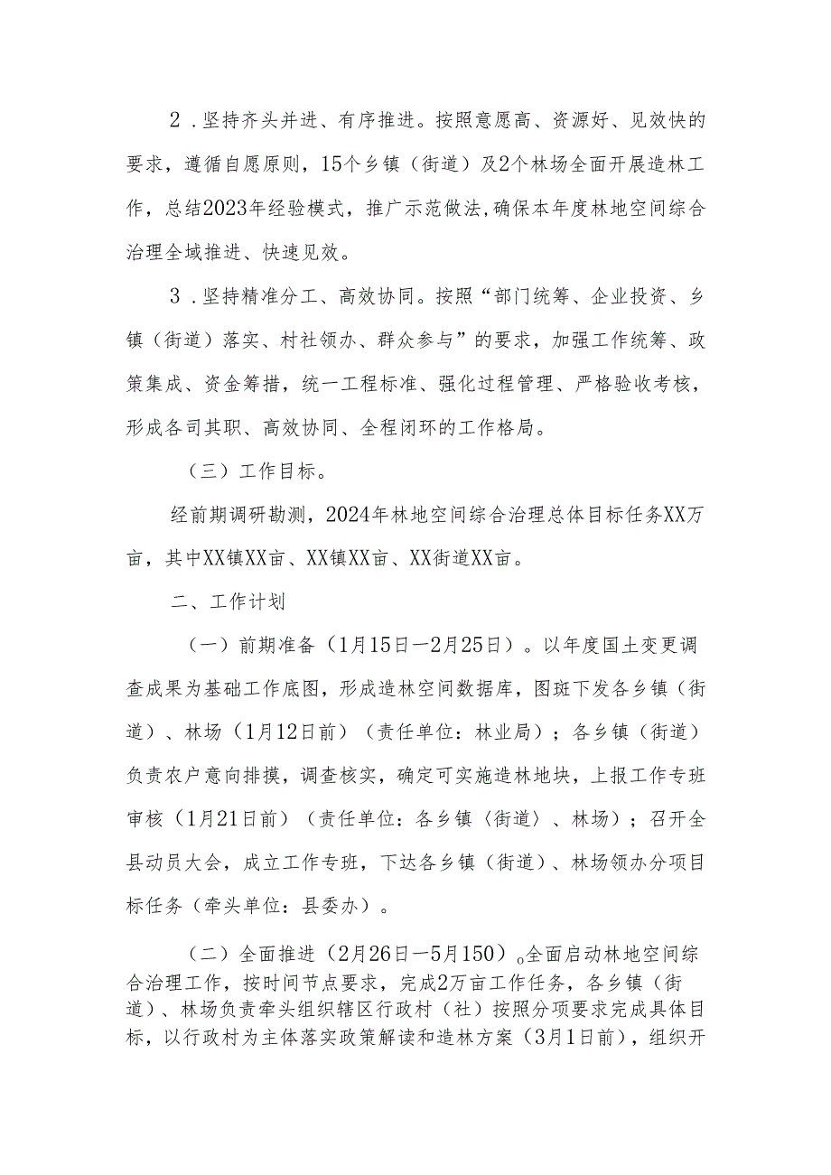 2024年XX县林地空间综合治理实施方案.docx_第2页