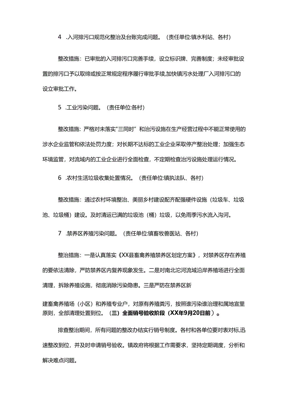 镇水环境问题专项整治实施方案.docx_第3页