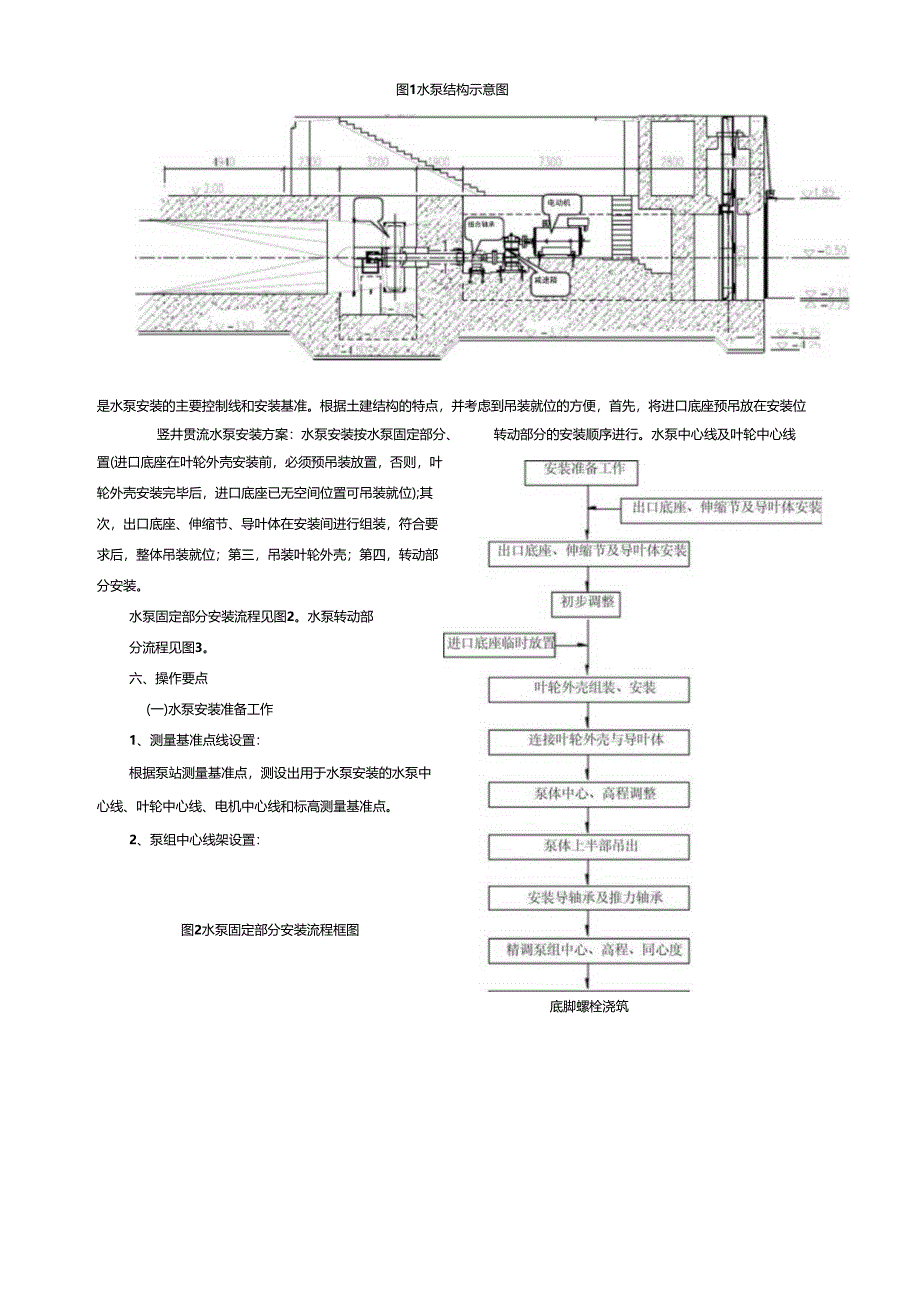 大型竖井贯流水泵机组安装工法.docx_第2页