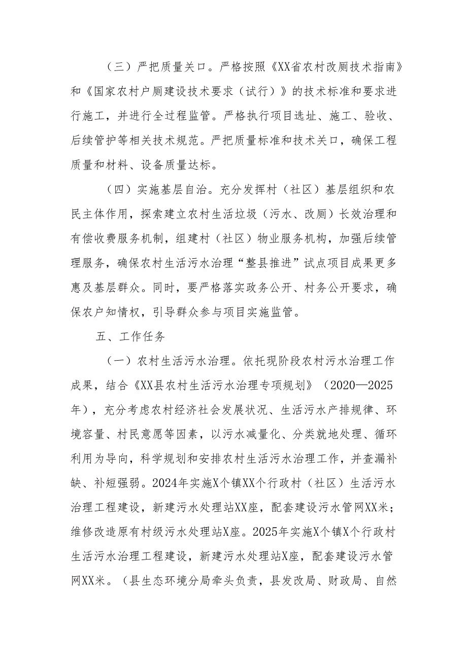 XX县农村生活污水治理“整县推进”试点工作方案.docx_第3页