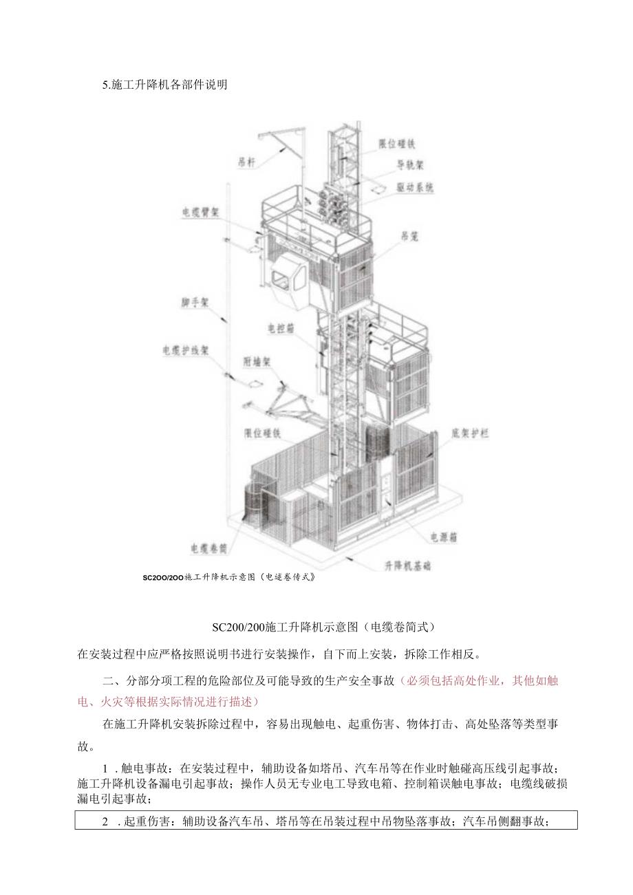 施工升降机安装拆除安全交底 LJA-C4-1-1.docx_第2页