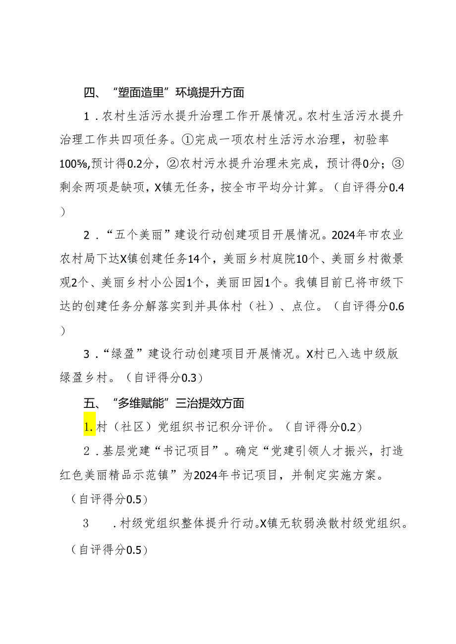 镇2024年第一季度乡村振兴专项攻坚行动工作情况报告.docx_第3页