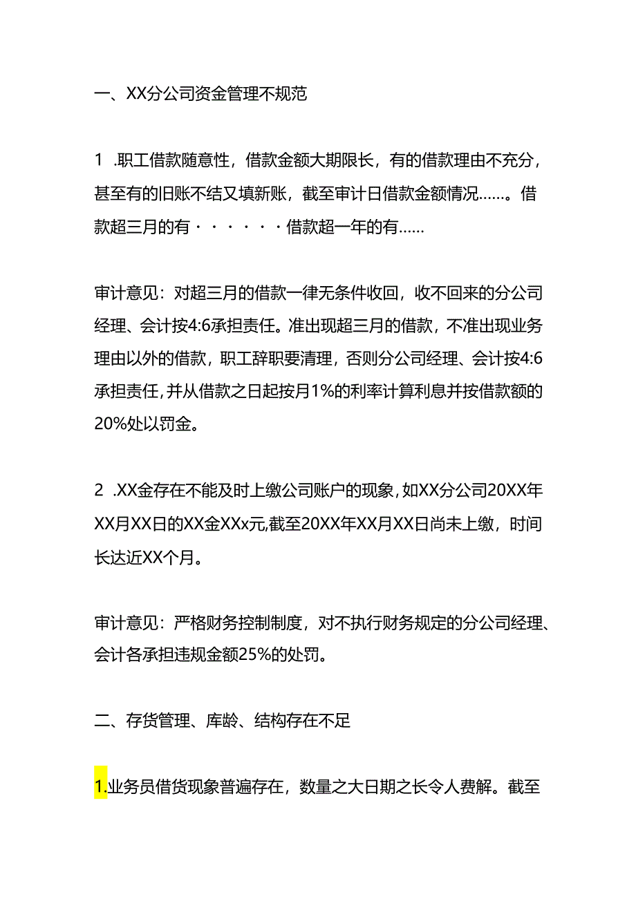 内部审计报告模板.docx_第3页