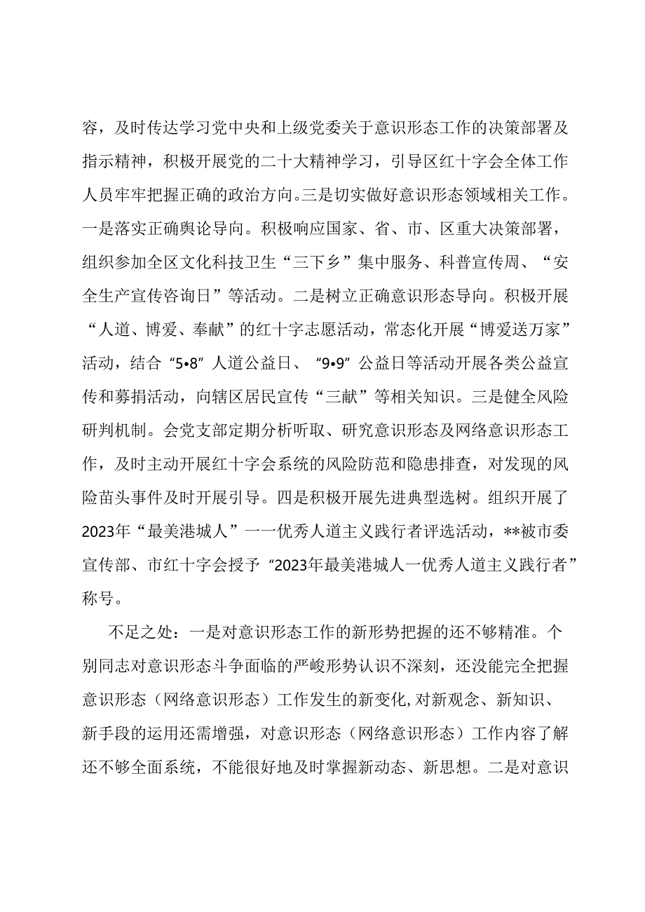 区红十字会党支部抓基层党建述职报告.docx_第3页