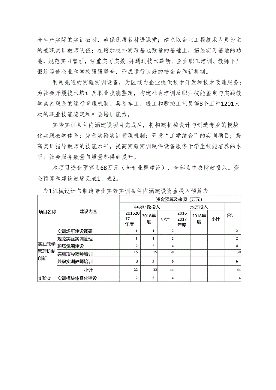 机械设计实验实训条件内涵建设方案.docx_第2页