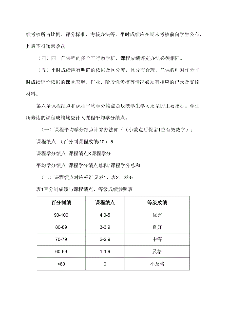 XX学院课程成绩管理办法（2024年）.docx_第2页