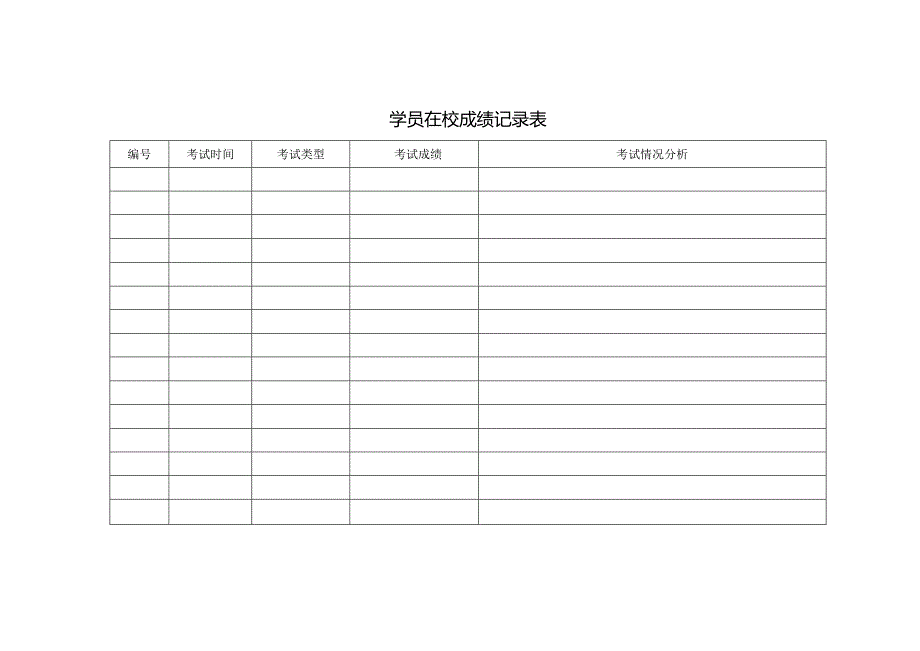 学员在校成绩记录表.docx_第1页