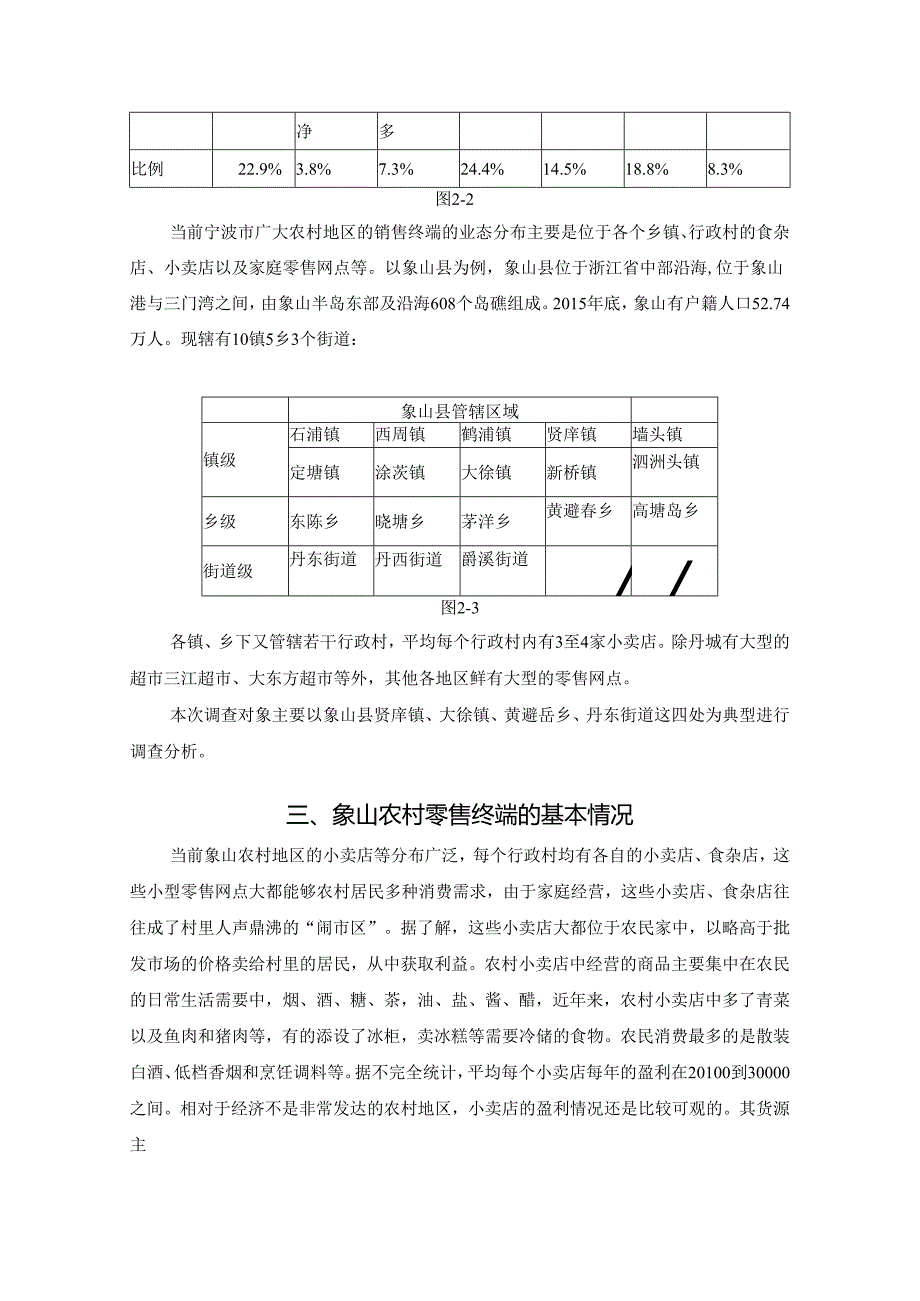 1-宁波市农村零售终端营销策略探讨——以象山县部分农村零售终端为例.docx_第3页