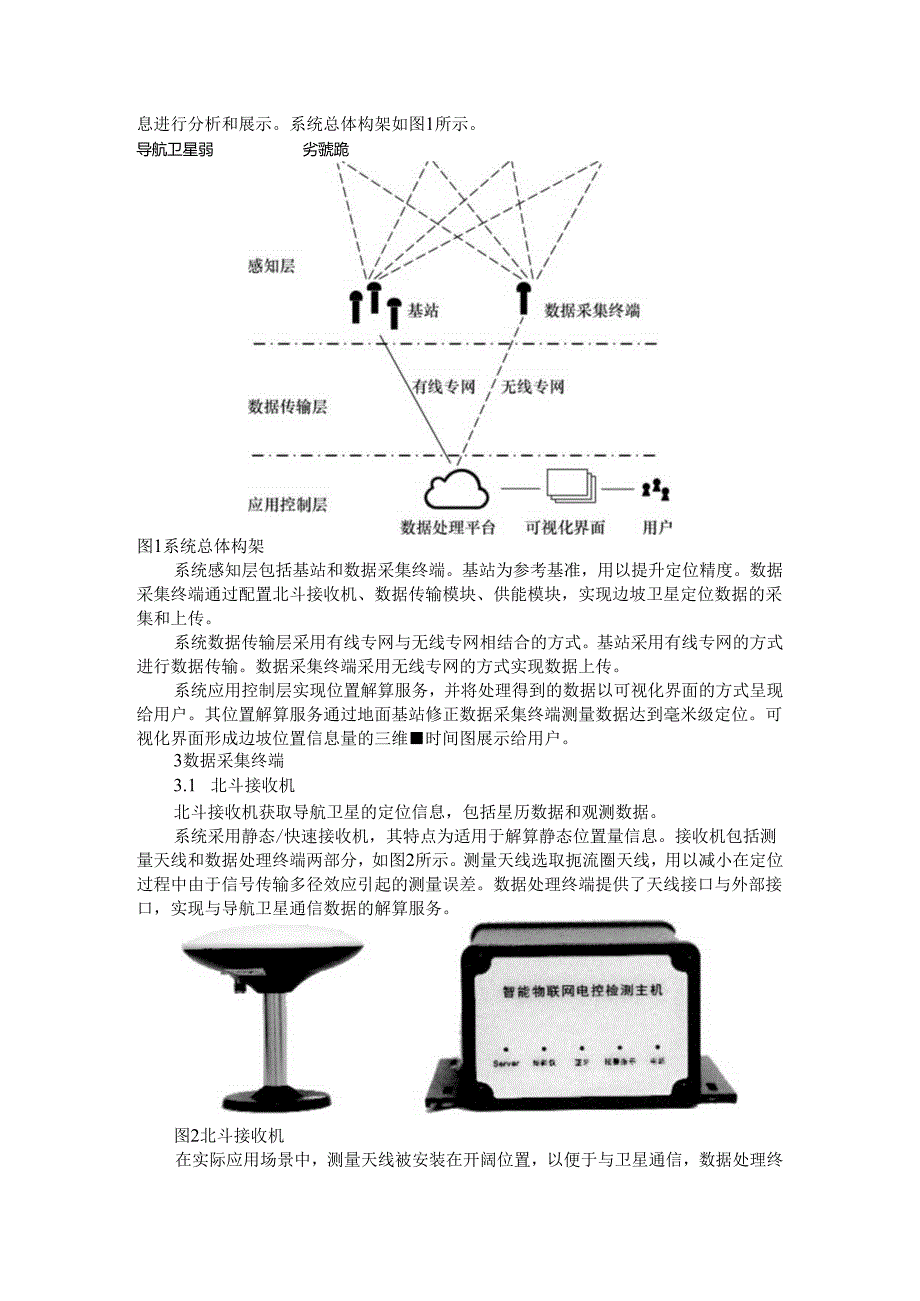 北斗高精定位在输电杆塔边坡监视与边坡变形监测中的研究与应用.docx_第2页