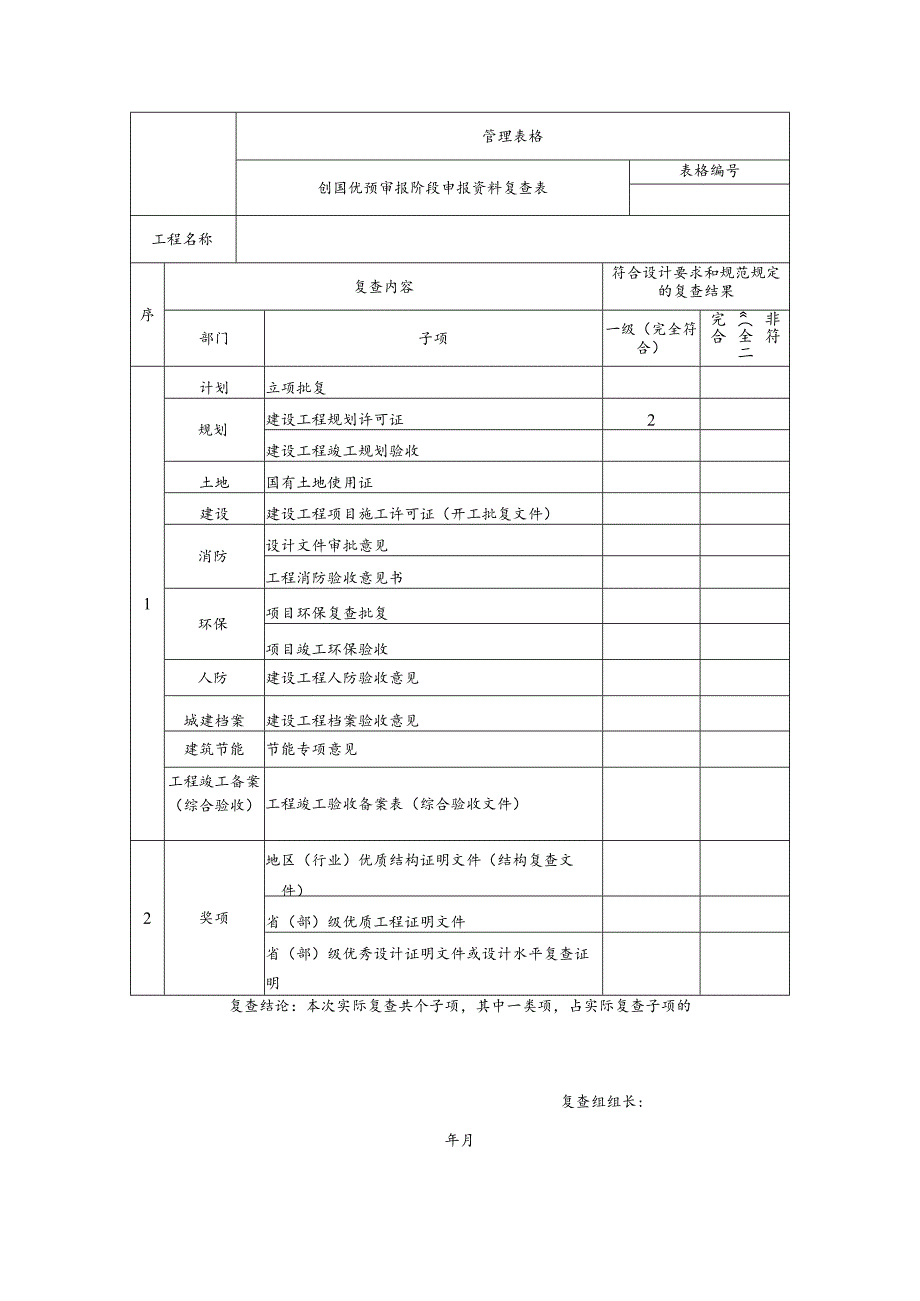 创国优预审报阶段申报资料复查表.docx_第1页