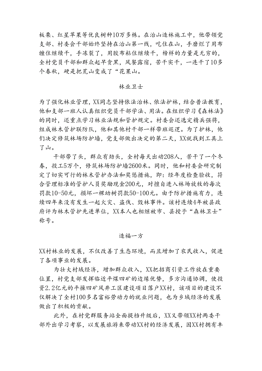 某村党支部书记先进事迹.docx_第3页