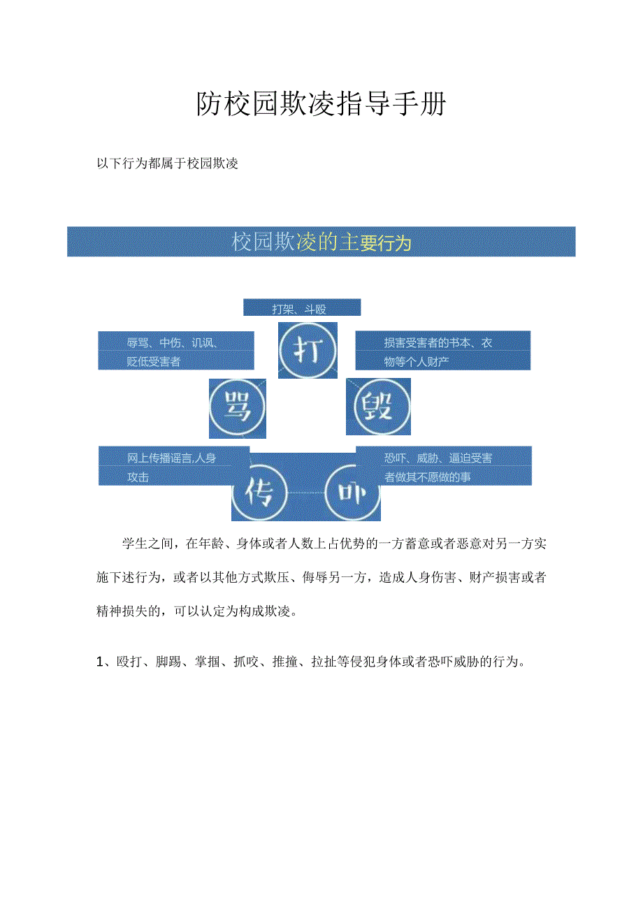 防校园欺凌指导手册.docx_第1页