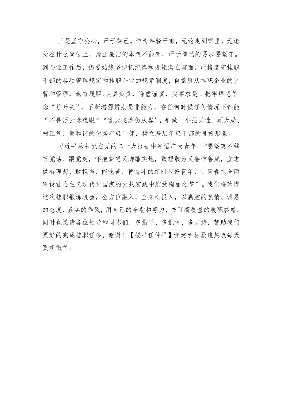 挂职干部表态发言.docx_第2页