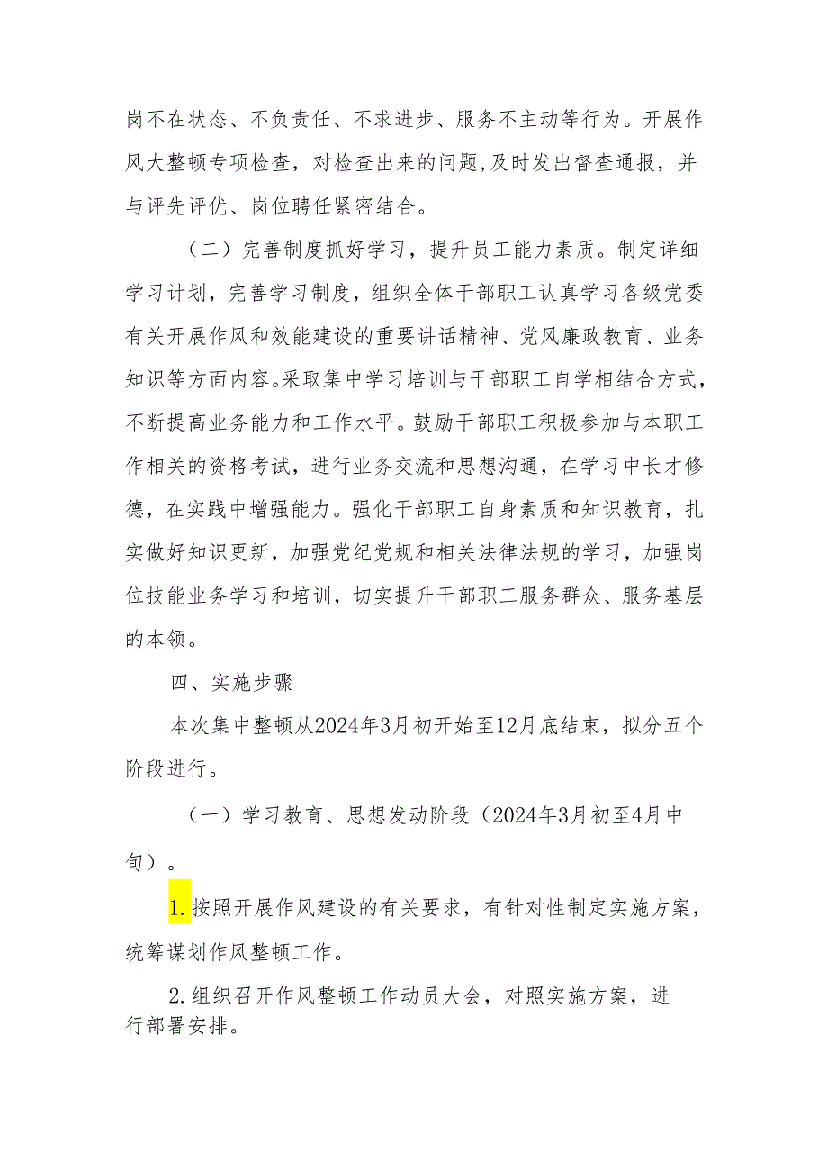 社区卫生服务中心2024年作风整顿实施方案.docx_第3页