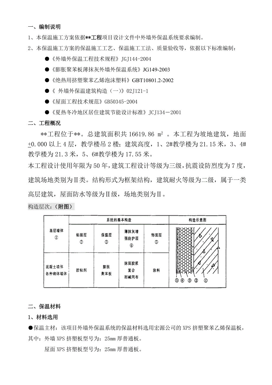 外墙及屋面保温施工方案(挤塑式聚苯乙烯隔热保温板xps).doc_第3页