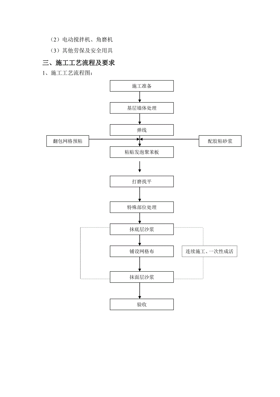 外墙保温施工方案（EPS板粘贴） .doc_第3页